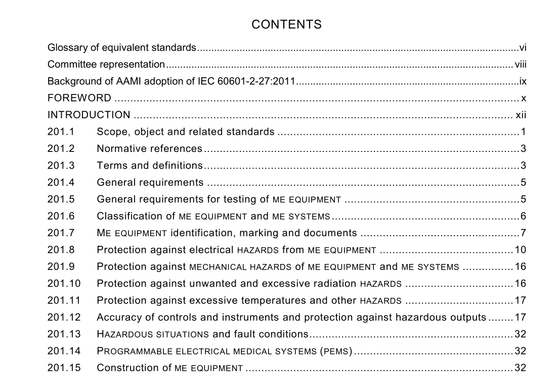 AAMI IEC 60601-2-25 pdf download