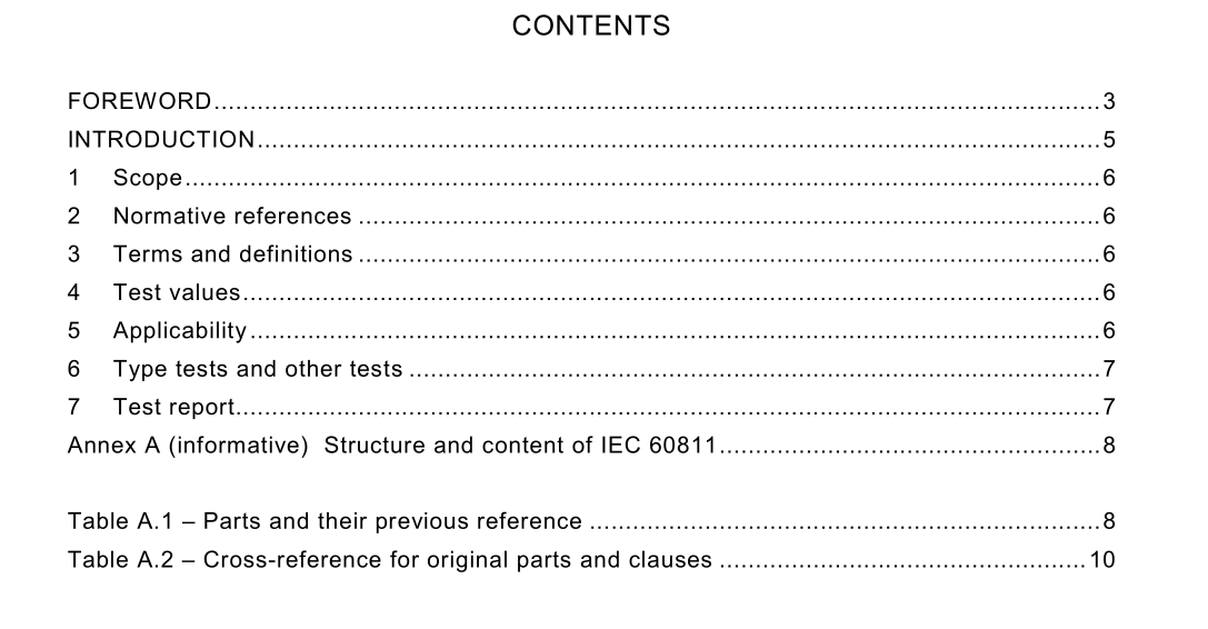 IEC 60811-100 pdf download