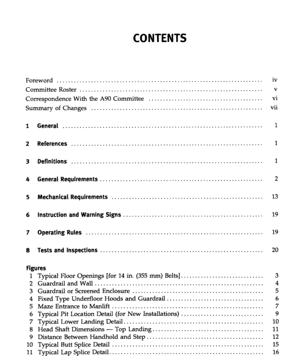 ASME A90.1:2003 pdf download