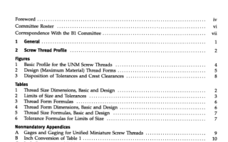 ASME B1.10M:2004 pdf download