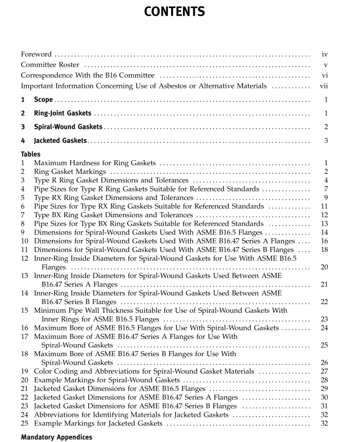 ASME B16.20:2007 pdf download