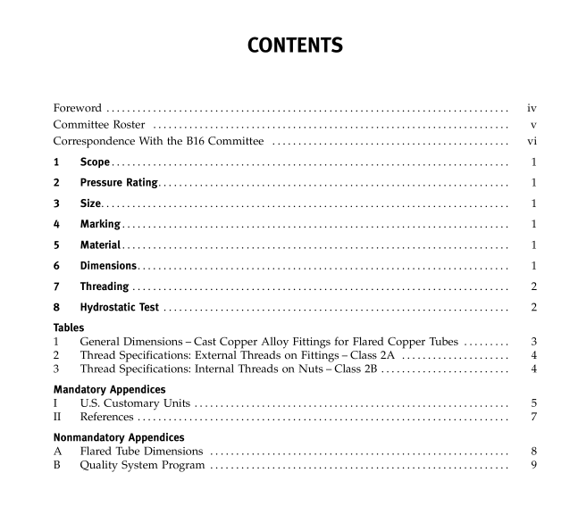 ASME B16.26:2006 pdf download