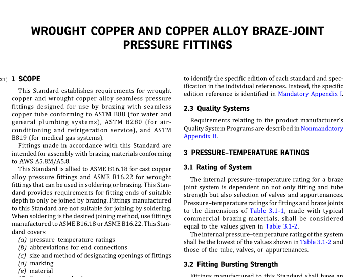 ASME B16.50:2021 pdf download