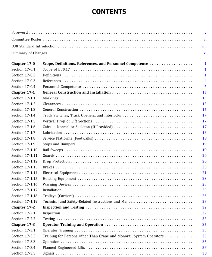 ASME B30.17:2020 pdf download