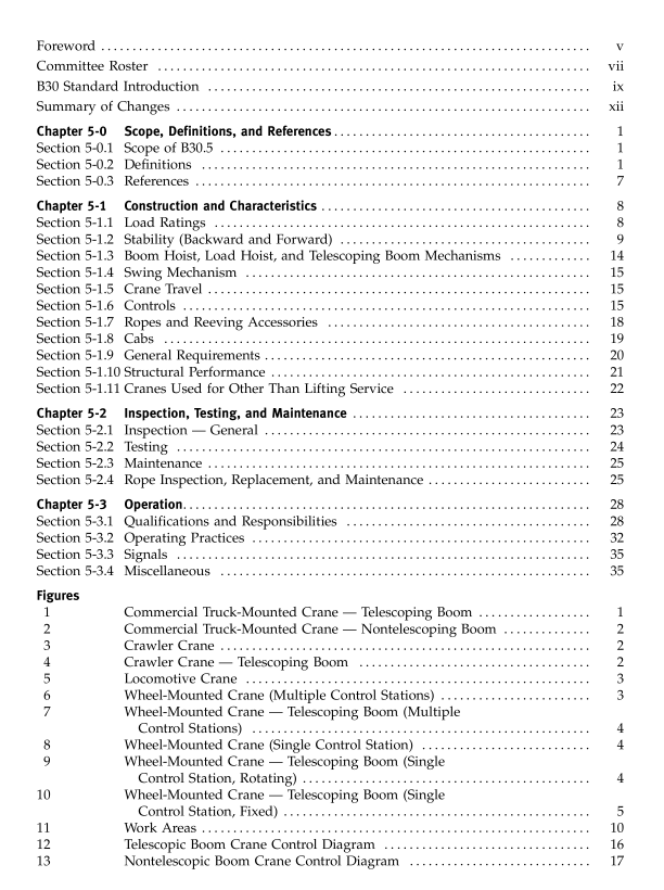 ASME B30.5:2007 pdf download