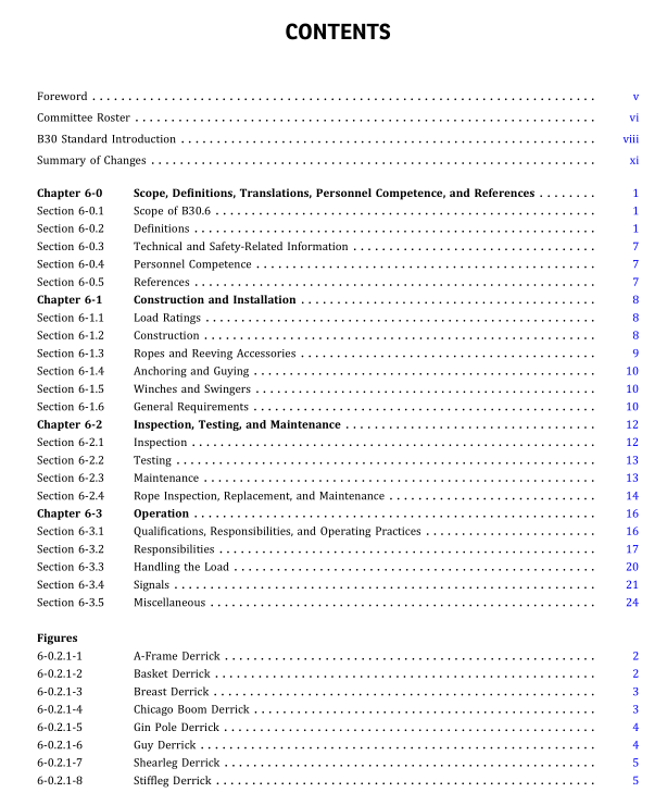 ASME B30.6:2020 pdf download