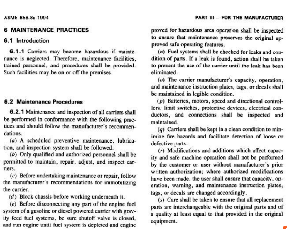 ASME B56.8:1993 pdf download