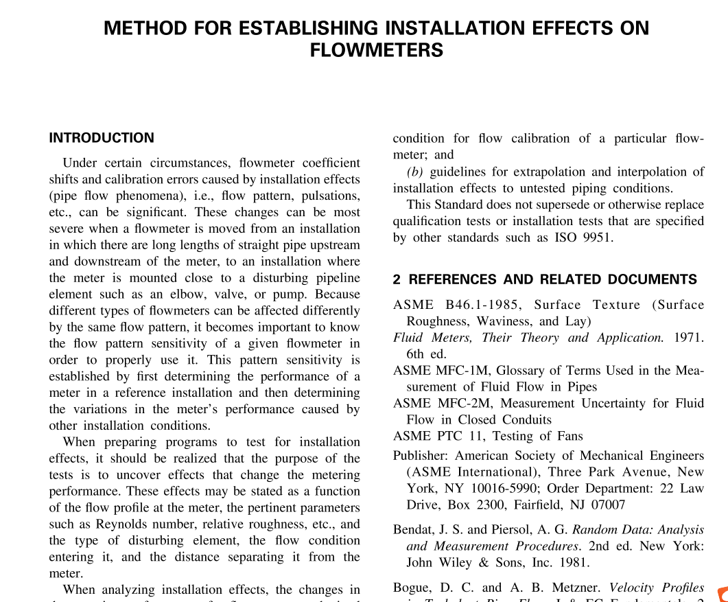 ASME MFC-10M:2001 pdf download