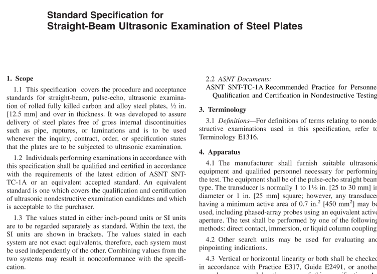 ASME SA-435:2021 pdf download